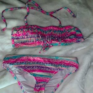 Girls two piece swim size 16